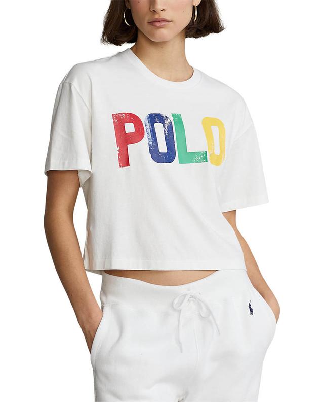 Boxy-T-Shirt mit Logoprint POLO RALPH LAUREN