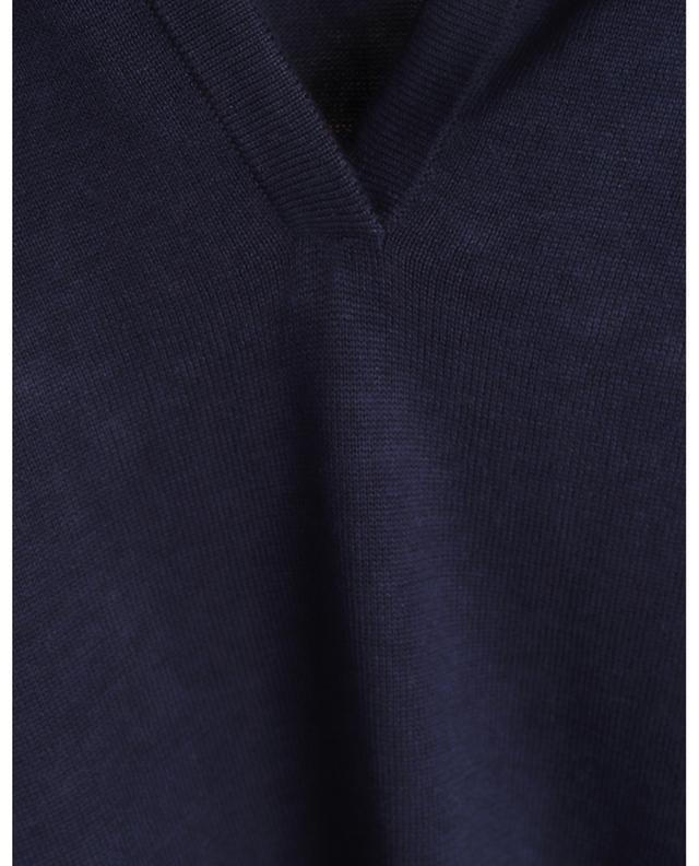 Kurzarm-Strick-Polohemd aus Baumwollmischgarn BONGENIE GRIEDER