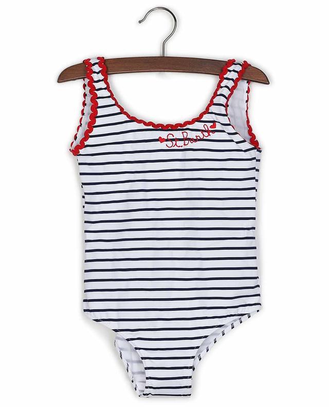 Cara Love girls&#039; striped swimsuit MC2 SAINT BARTH