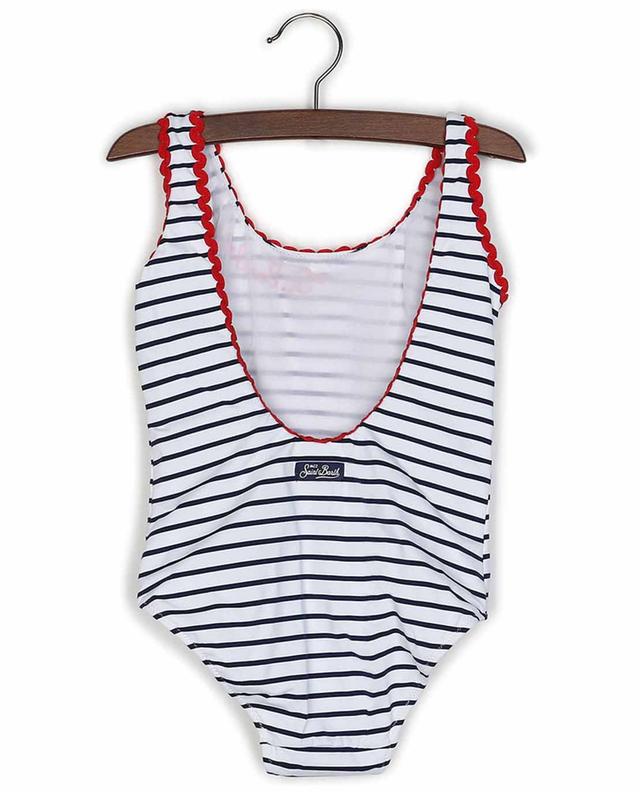 Cara Love girls&#039; striped swimsuit MC2 SAINT BARTH