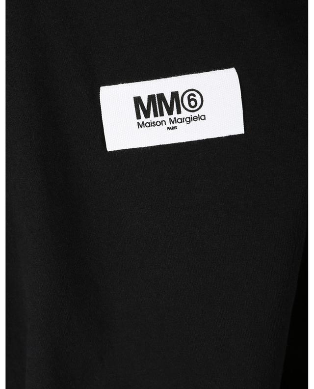 T-shirt en coton ample motif logo MM6