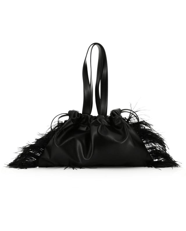 Silum Nr. 2 Feather Edition leather handbag LEONIE RISCH
