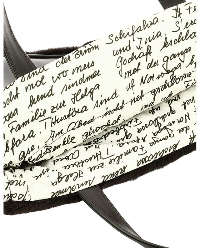 Handtasche aus Leder Silum Nr. 2 Feather Edition LEONIE RISCH