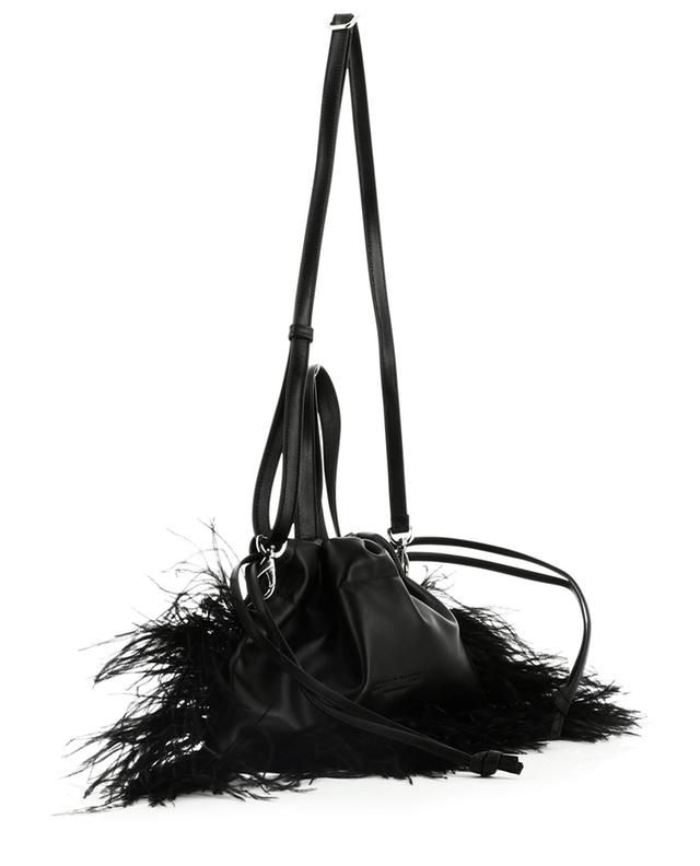 Silum Nr. 3 Feather Edition leather handbag LEONIE RISCH