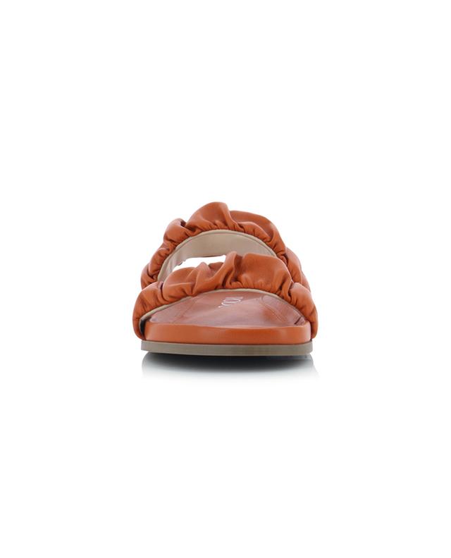 Sandales plates en cuir d&#039;agneau RODO