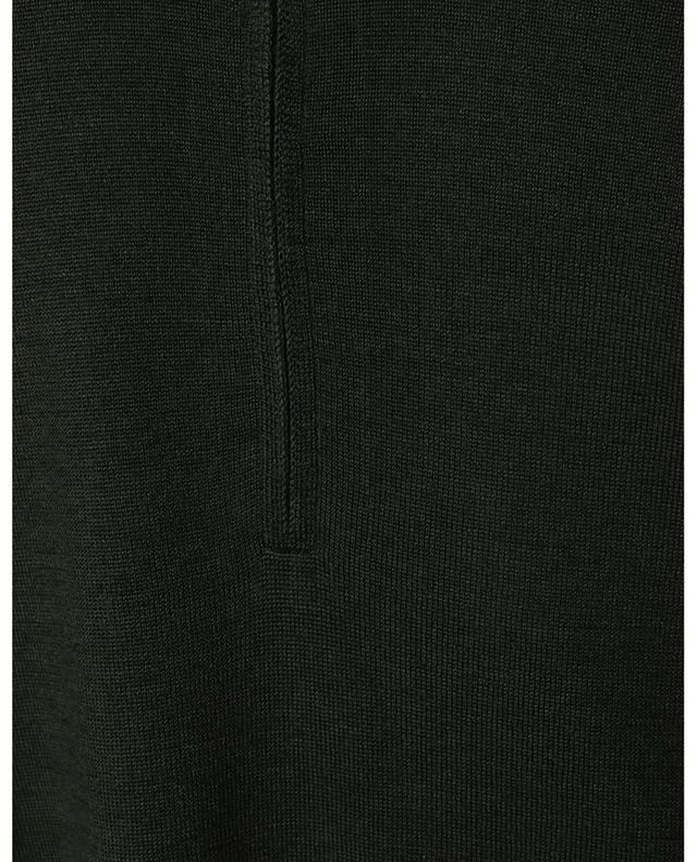 Feiner Pullover aus Wolle und Seide mit Halb-Zip-Stehkragen BONGENIE GRIEDER