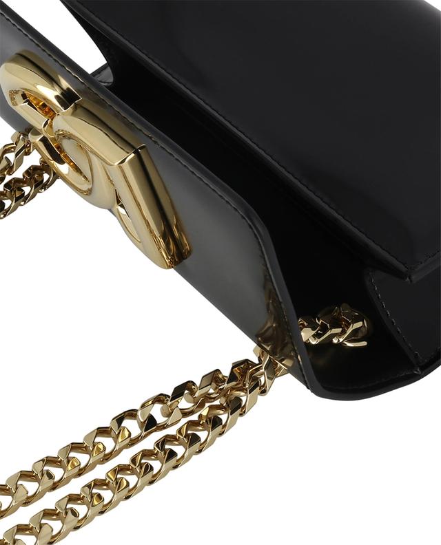 Kleine Schultertasche aus Lackleder Phone Bag 3.5 DOLCE &amp; GABBANA