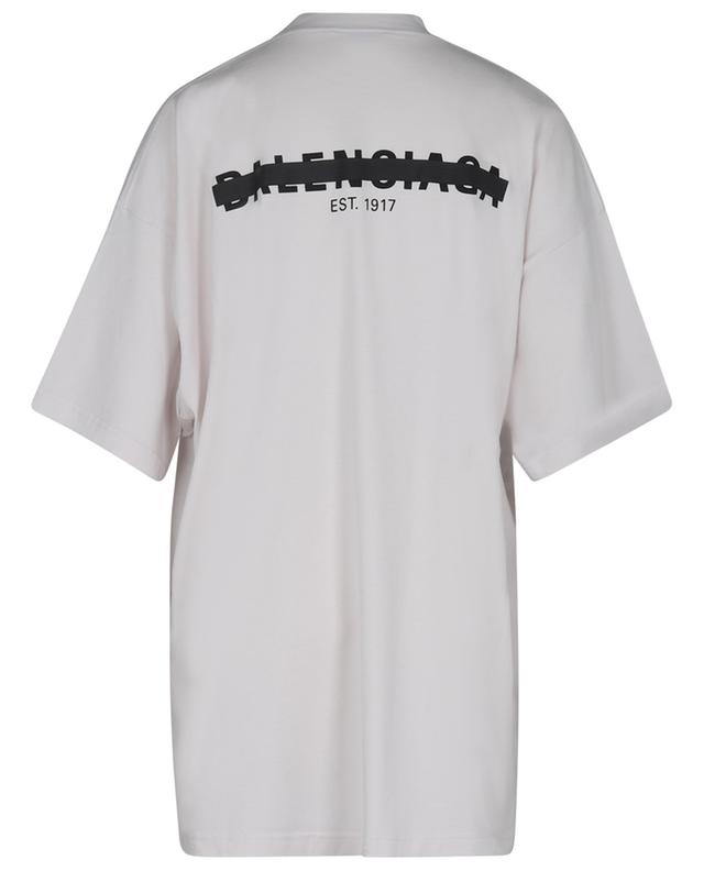 BALENCIAGA Strike 1917 Oversized vintage jersey T-shirt - Bongenie