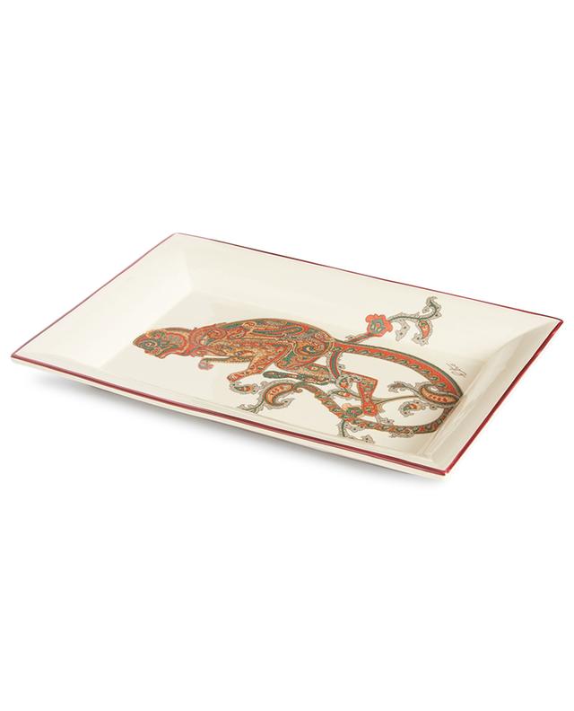 Monkey small rectangular ceramic tray ETRO