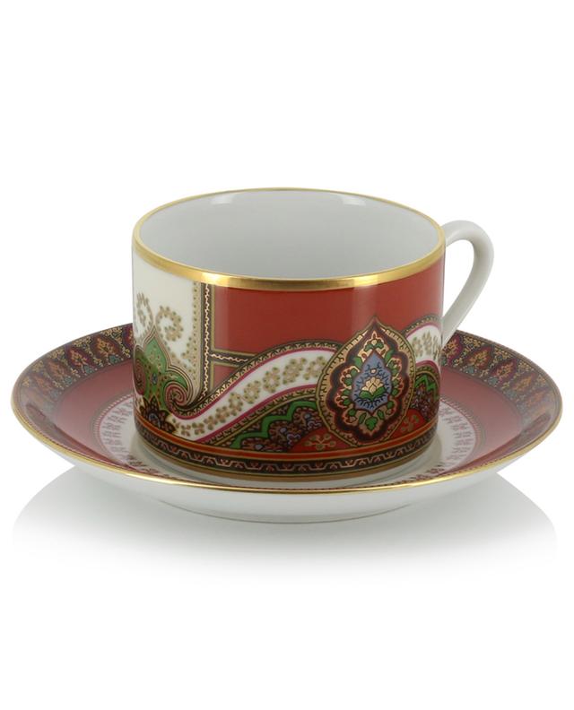 Paisley patterned tea cup with saucer ETRO