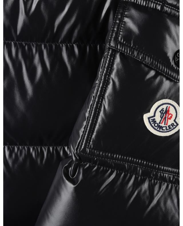 Maire hooded short glossy nylon down jacket MONCLER