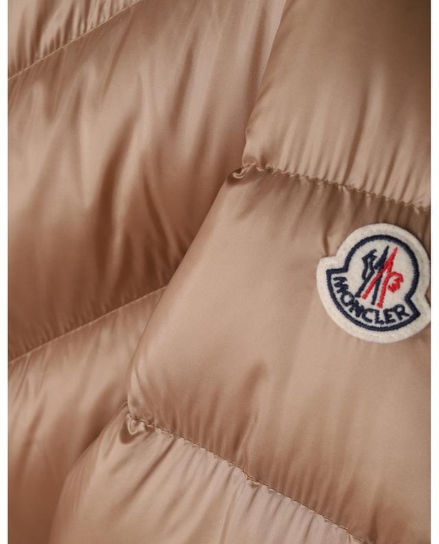 Cambales long hooded lightweight down jacket MONCLER