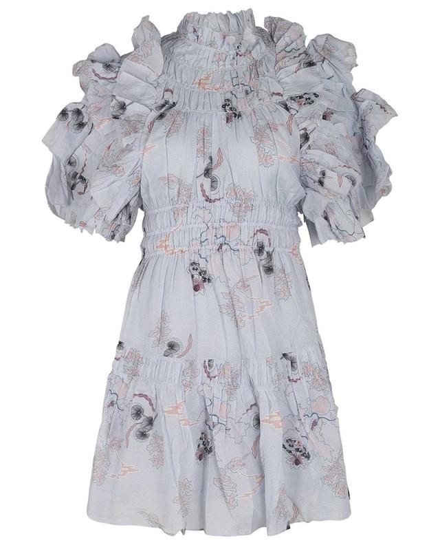 Adrienne floral cotton and silk mini dress MAGALI PASCAL