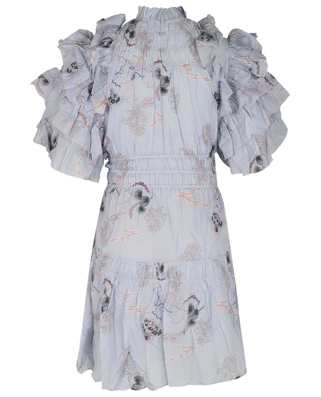 Mini robe fleurie en coton et soie Adrienne MAGALI PASCAL