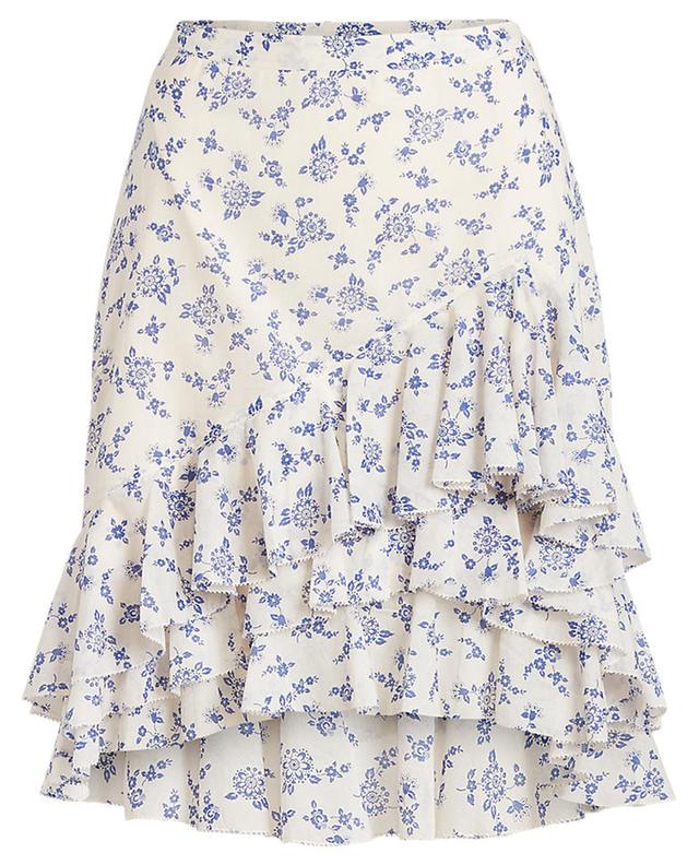 Short ruffled floral skirt POLO RALPH LAUREN