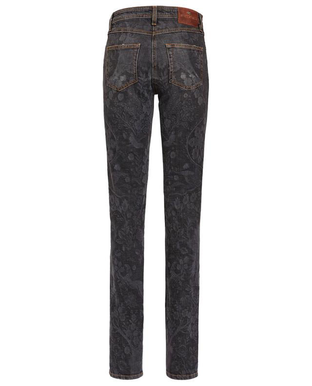 Mythologic pattern adorned skinny fit jeans ETRO