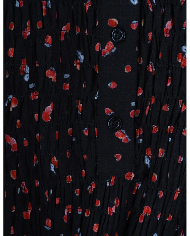 Cherry printed mini polo dress in georgette SEE BY CHLOE