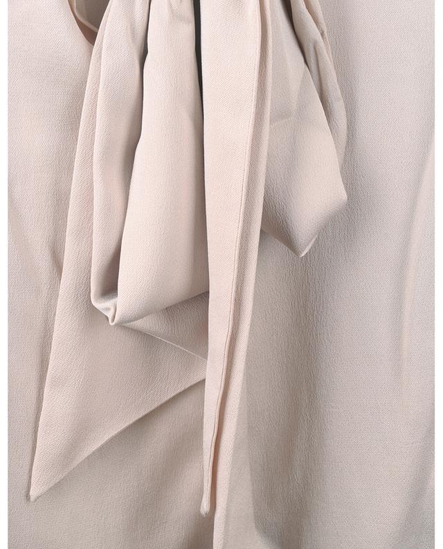 Pussy bow blouse in crepe with long puff sleeves SEE BY CHLOE