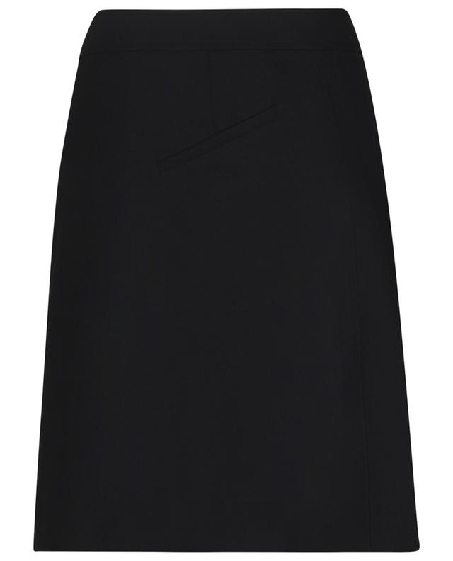 A-line mini skirt with asymmetric buttoning GANNI