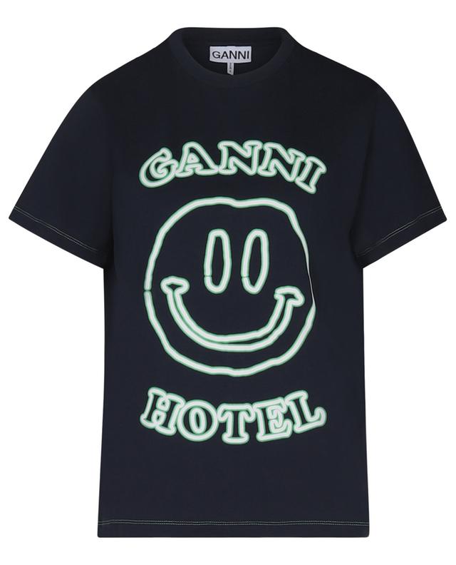 T-shirt en coton bio Ganni Hotel GANNI