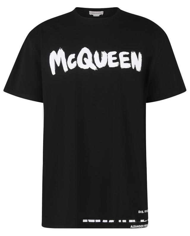 Kurzarm-T-Shirt mit Print McQUEEN Graffiti ALEXANDER MC QUEEN