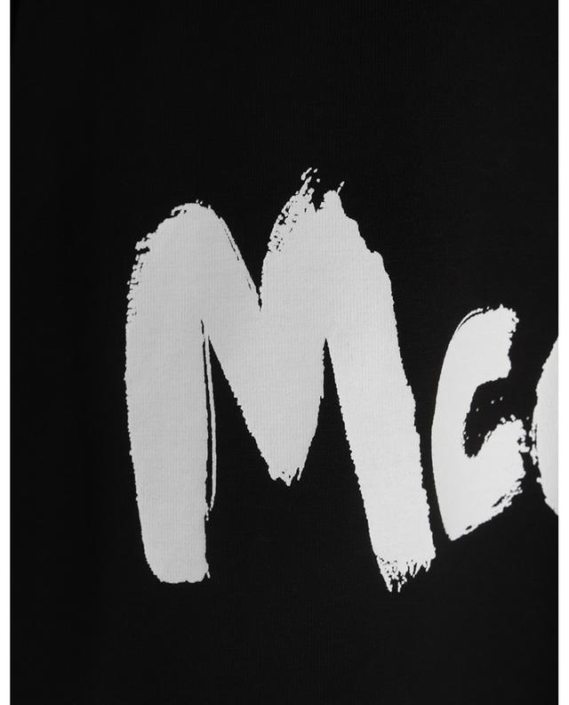 McQUEEN Graffiti printed short-sleeved T-shirt ALEXANDER MC QUEEN