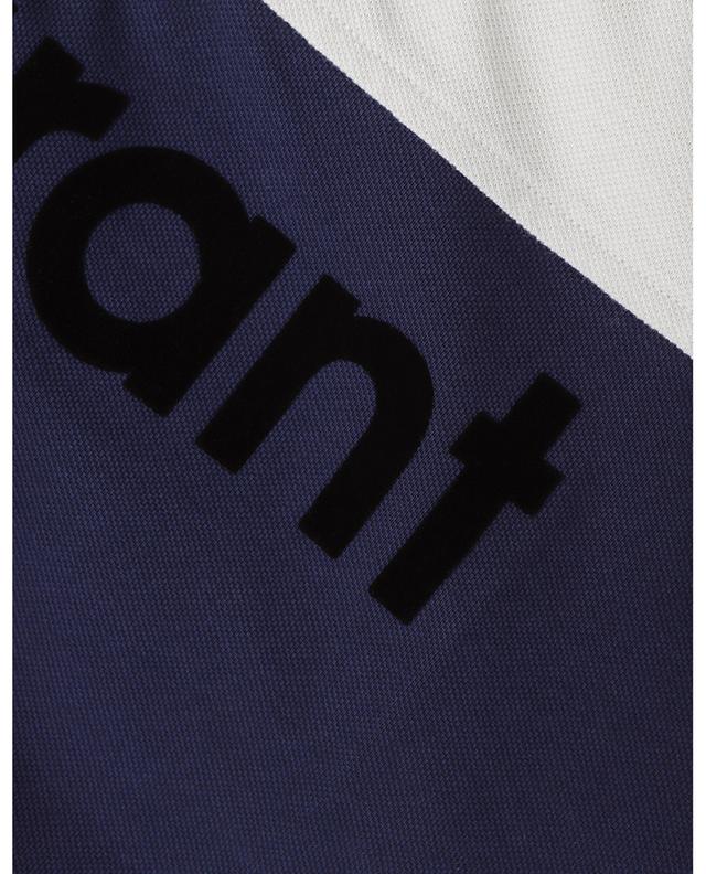 Sweat-shirt colour block en coton piqué Aftone ISABEL MARANT