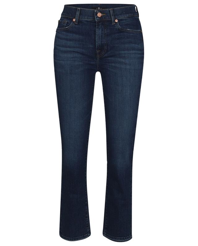 The Straight Crop Slim Illusion Highline cotton straight leg jeans 7 FOR ALL MANKIND