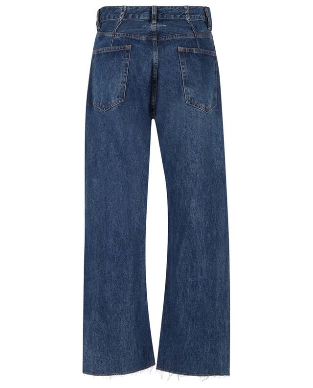 High-rise wide-leg jeans MM6