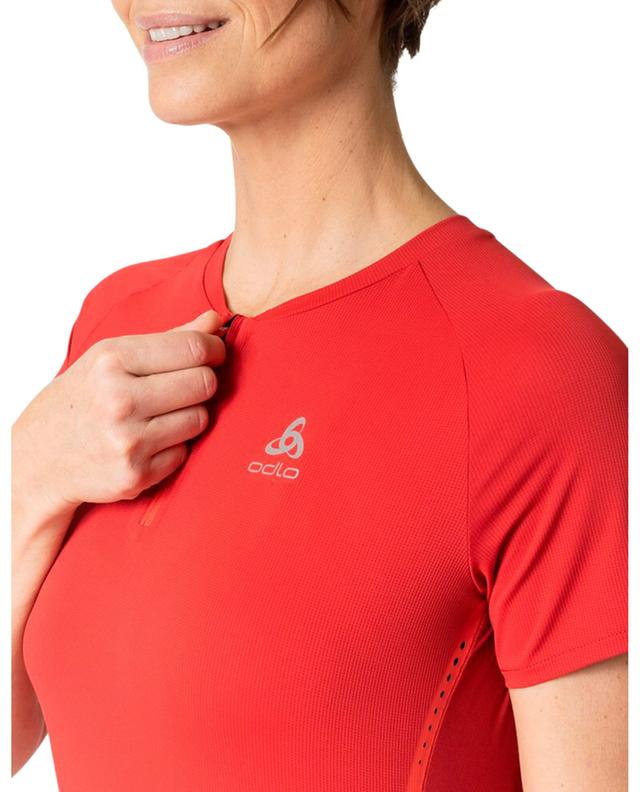 T-shirt de running à demi-zip X Alp ODLO
