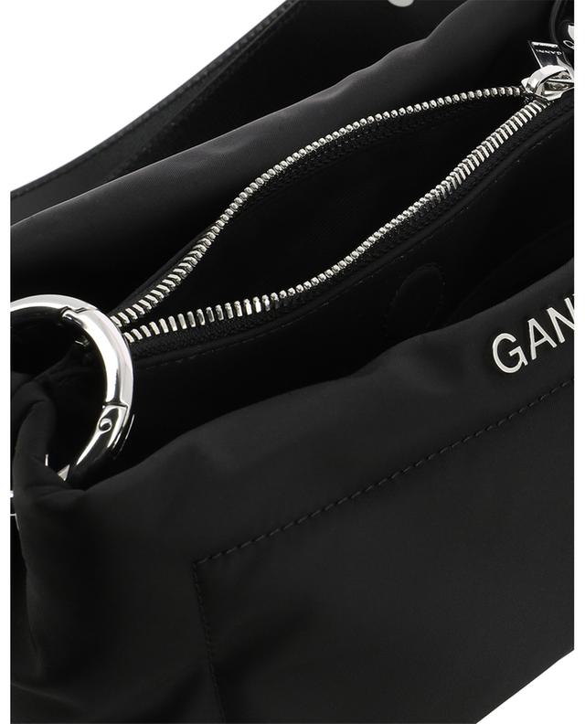 Pillow Medium recycled nylon and leather handbag GANNI