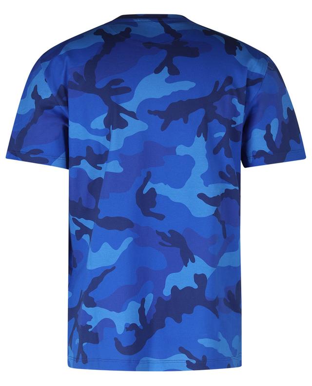 T-shirt en jersey à manches courtes imprimé Camouflage VALENTINO