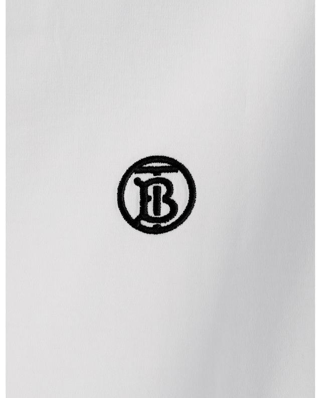 T-shirt à manches courtes brodé monogramme Parker BURBERRY