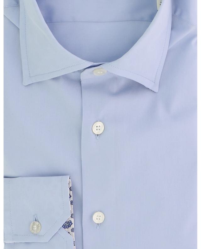Slim-Fit-Hemd aus Popeline mit Paisley-Details ETRO