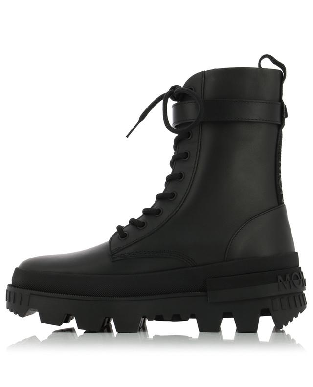 Carinne leather lace-up ankle boots MONCLER
