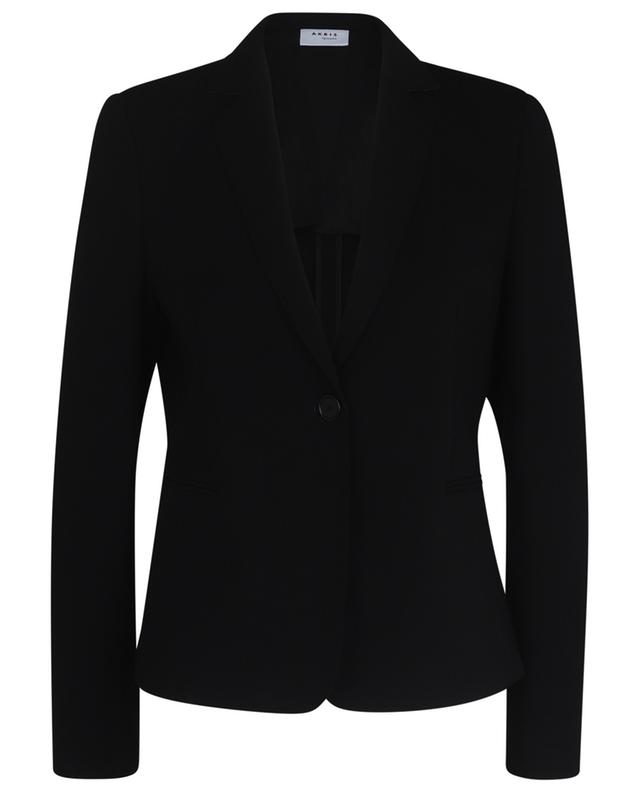 Cinched single-breasted jersey blazer AKRIS PUNTO