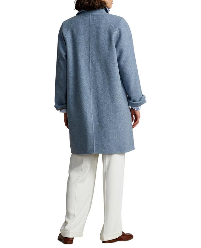 Manteau à boutonnage simple en laine mélangée POLO RALPH LAUREN