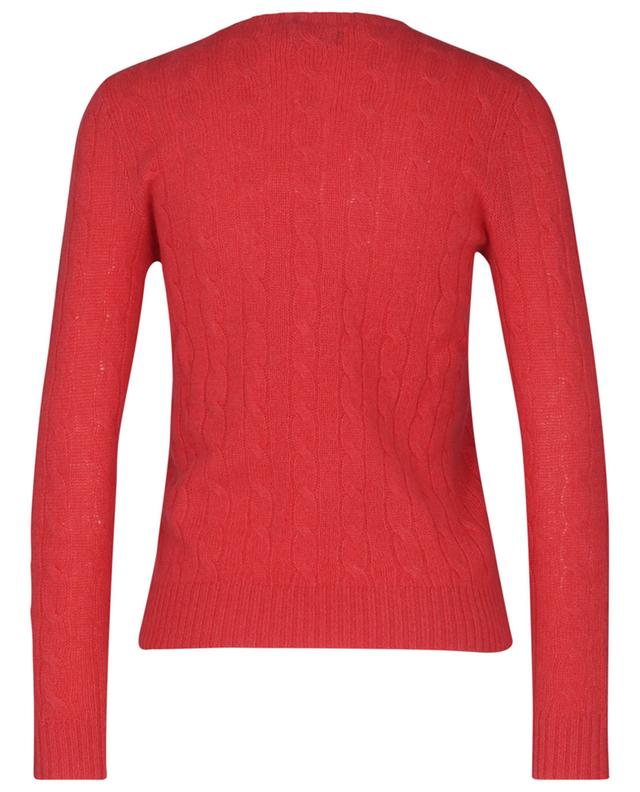 Wool and cashmere round neck cable knit jumper POLO RALPH LAUREN