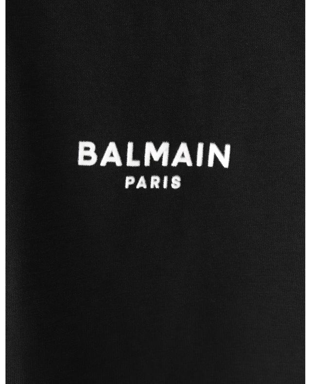 T-shirt à manches courtes écoresponsable imprimé logo BALMAIN