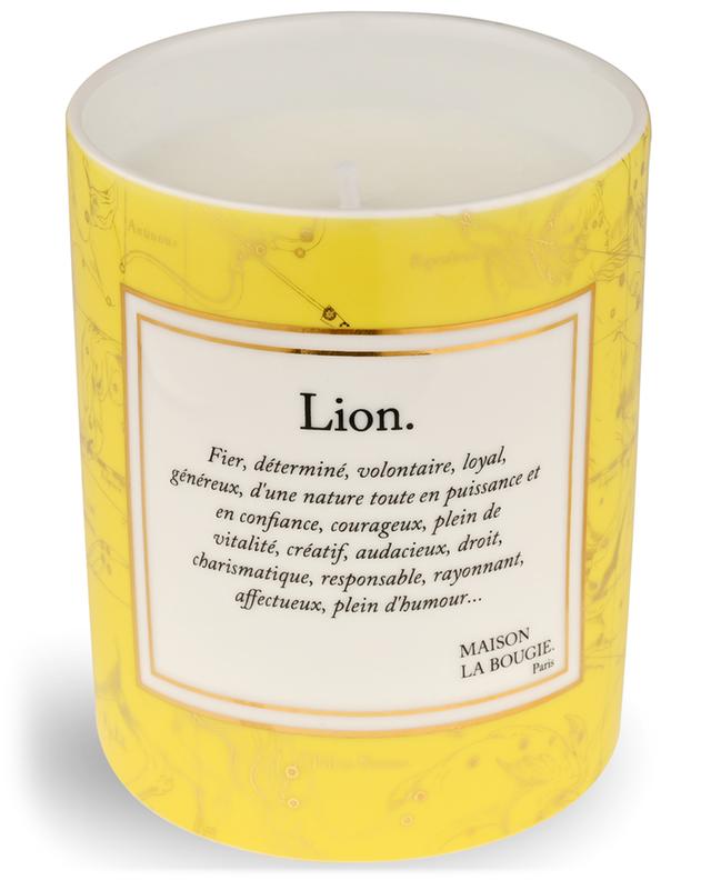 Bougie parfumée Lion collection Zodiac - 350 g MAISON LA BOUGIE