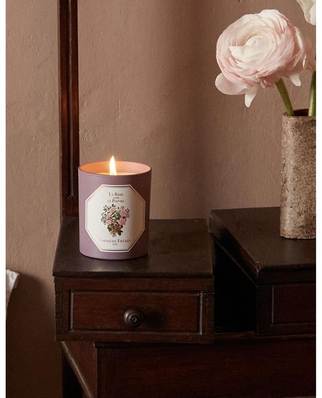 La Rose Qui Aime Le Poivre scented candle - 185 g CARRIERE FRERES