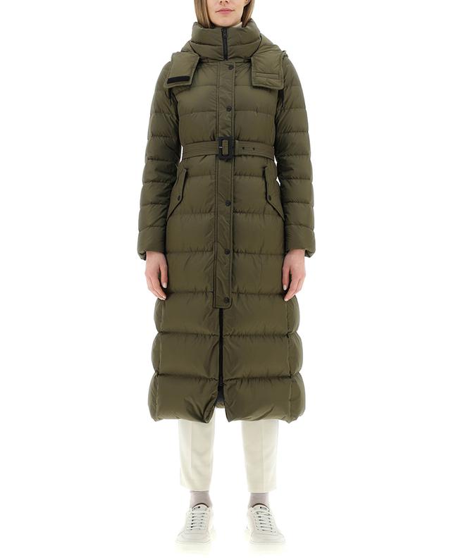 Long belted down jacket HERNO