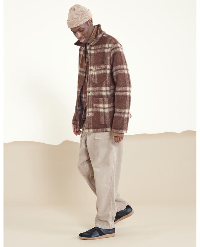 Field shirt jacket in checked flannel UNIVERSAL WORKS