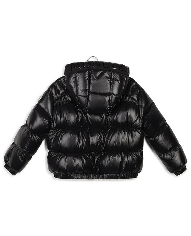 Rengin children&#039;s glossy and matte nylon down jacket MONCLER
