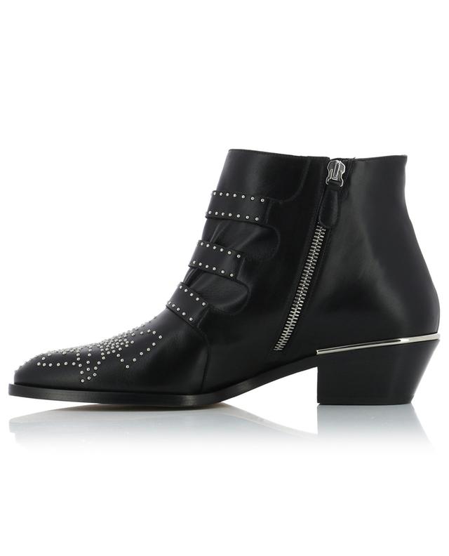 Susanna 45 studded calfskin leather ankle boots CHLOE