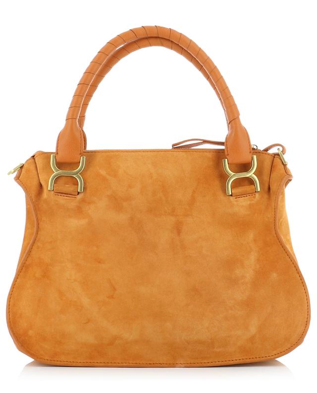 Marcie Medium double-carry suede and smooth leather bag CHLOE