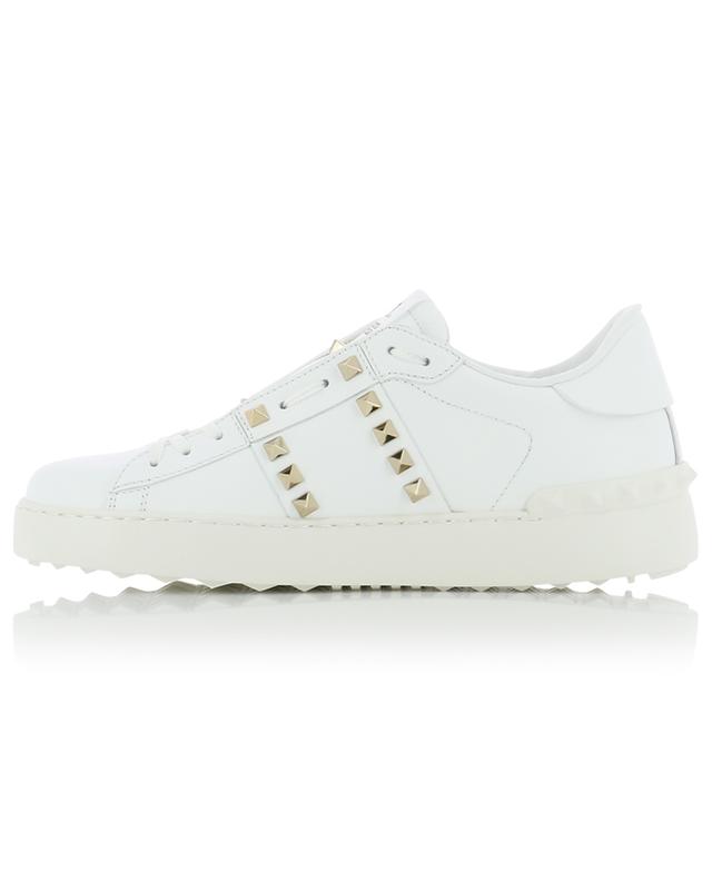 11. Rockstud Untitled low-top smooth leather sneakers VALENTINO
