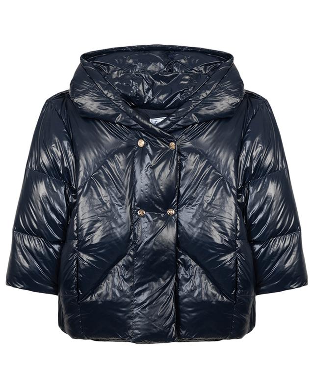 Double-breasted hooded girl&#039;s down jacket TARTINE ET CHOCOLAT