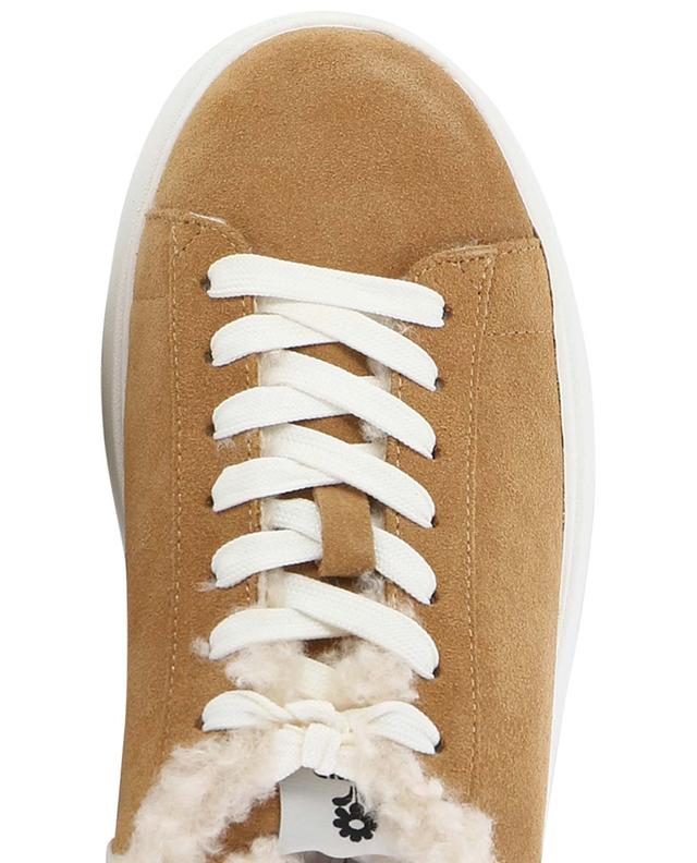 Moby suede lace-up low-top sneakers ASH