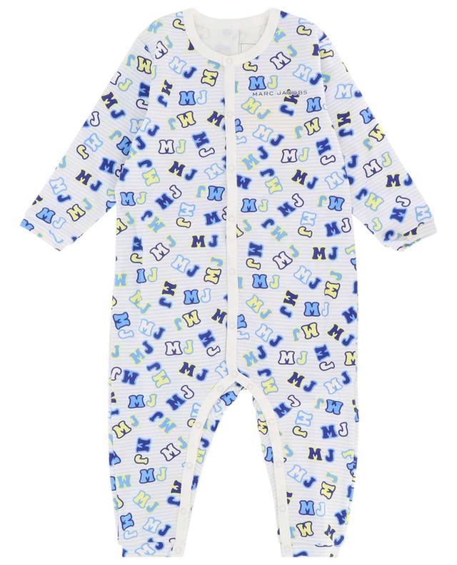 Pyjama bébé en coton imprimé lettres THE MARC JACOBS